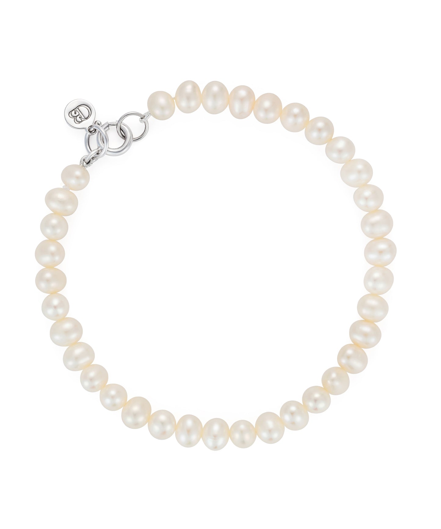 Button Pearl Bracelet