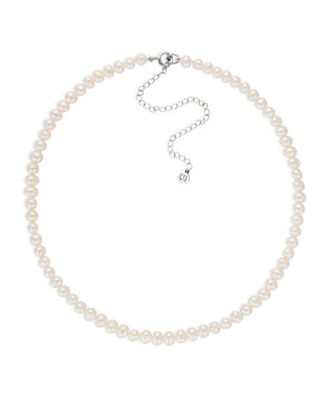 Button Pearl Choker necklace