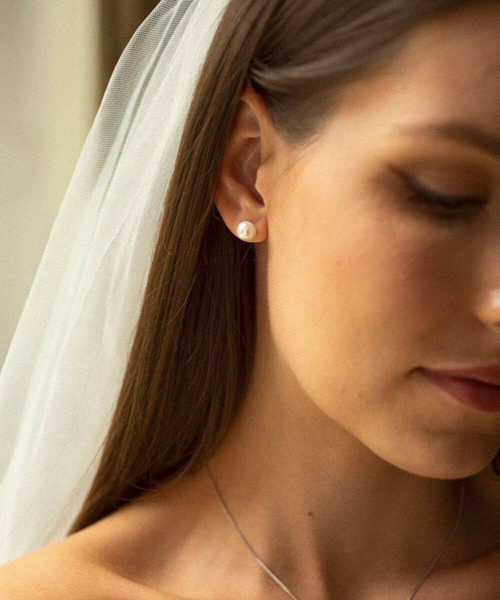 Pearl jewellery set for your wedding day