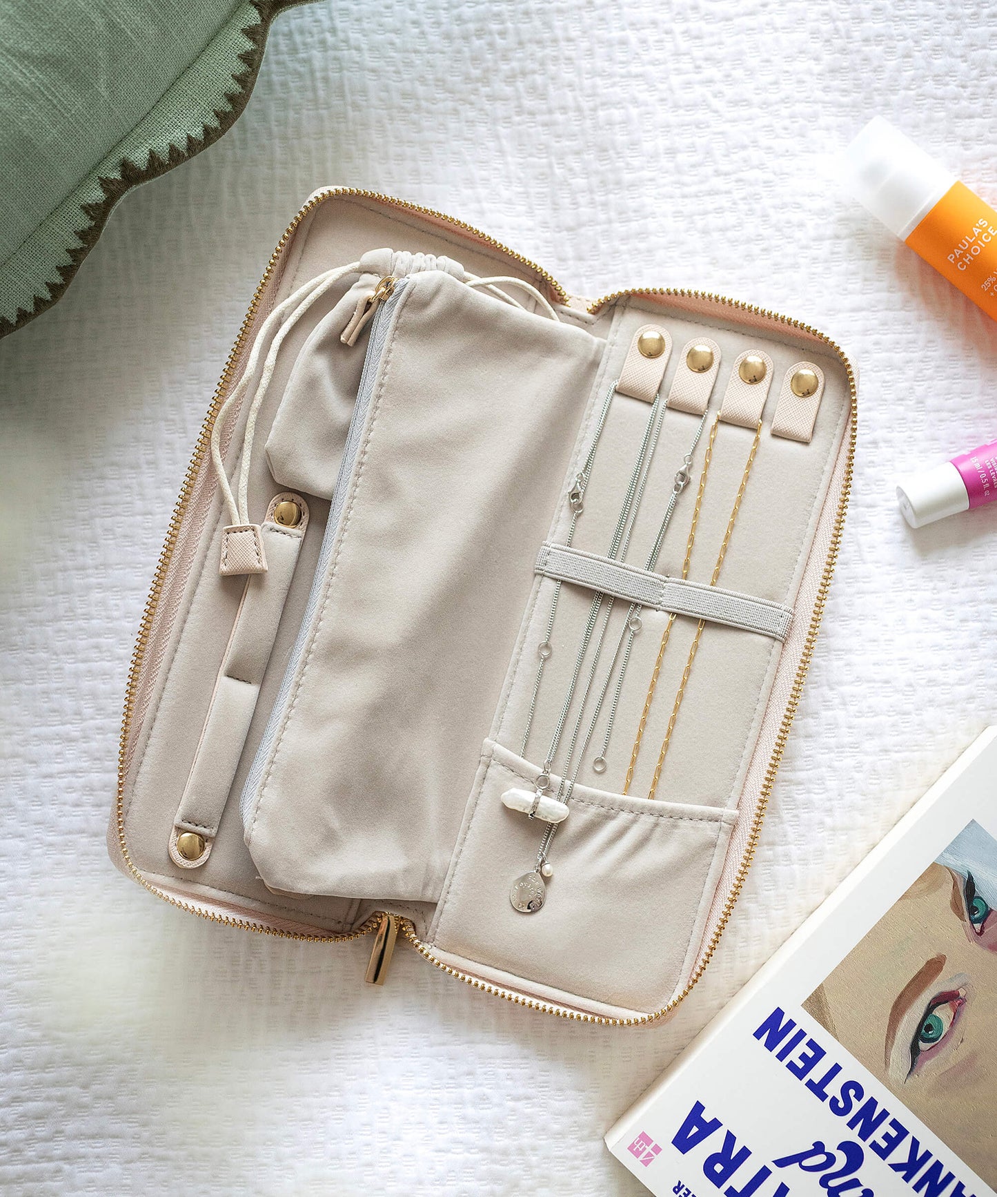 Pearl Jewellery Travel Keepsafe Wallet
