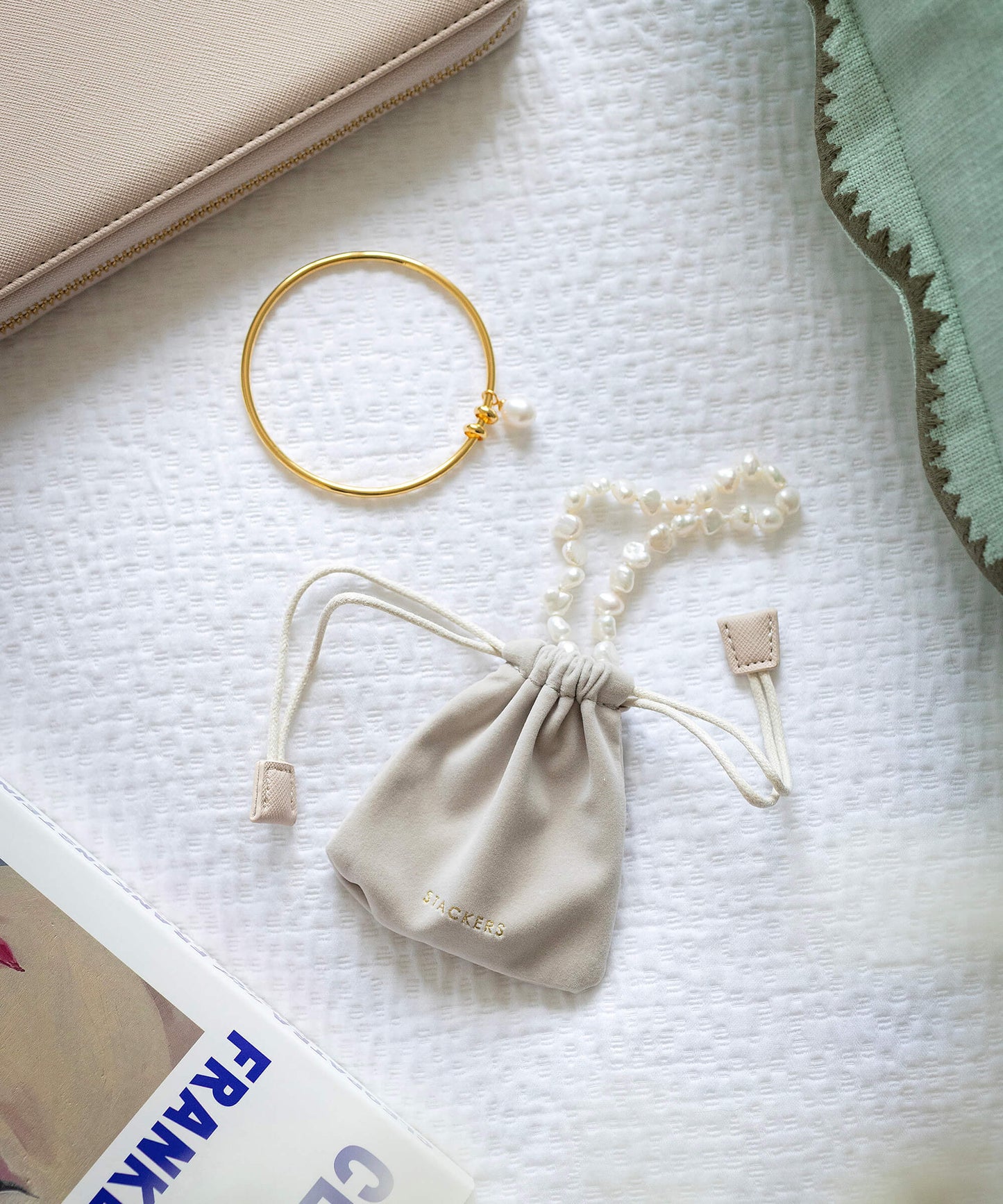 Pearl Jewellery Travel Keepsafe Wallet