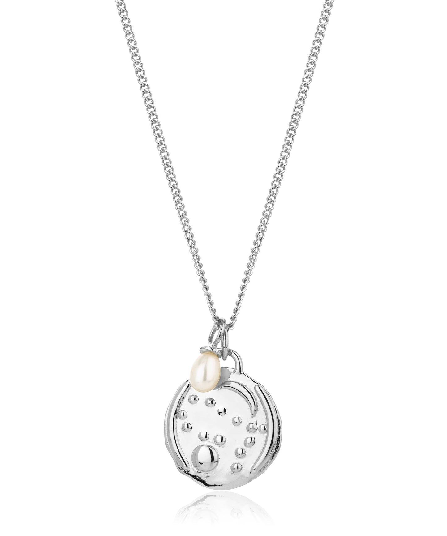 Gemini silver zodiac necklace