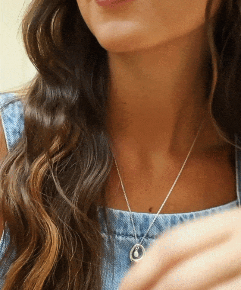 This too shall pass silver pendant necklace