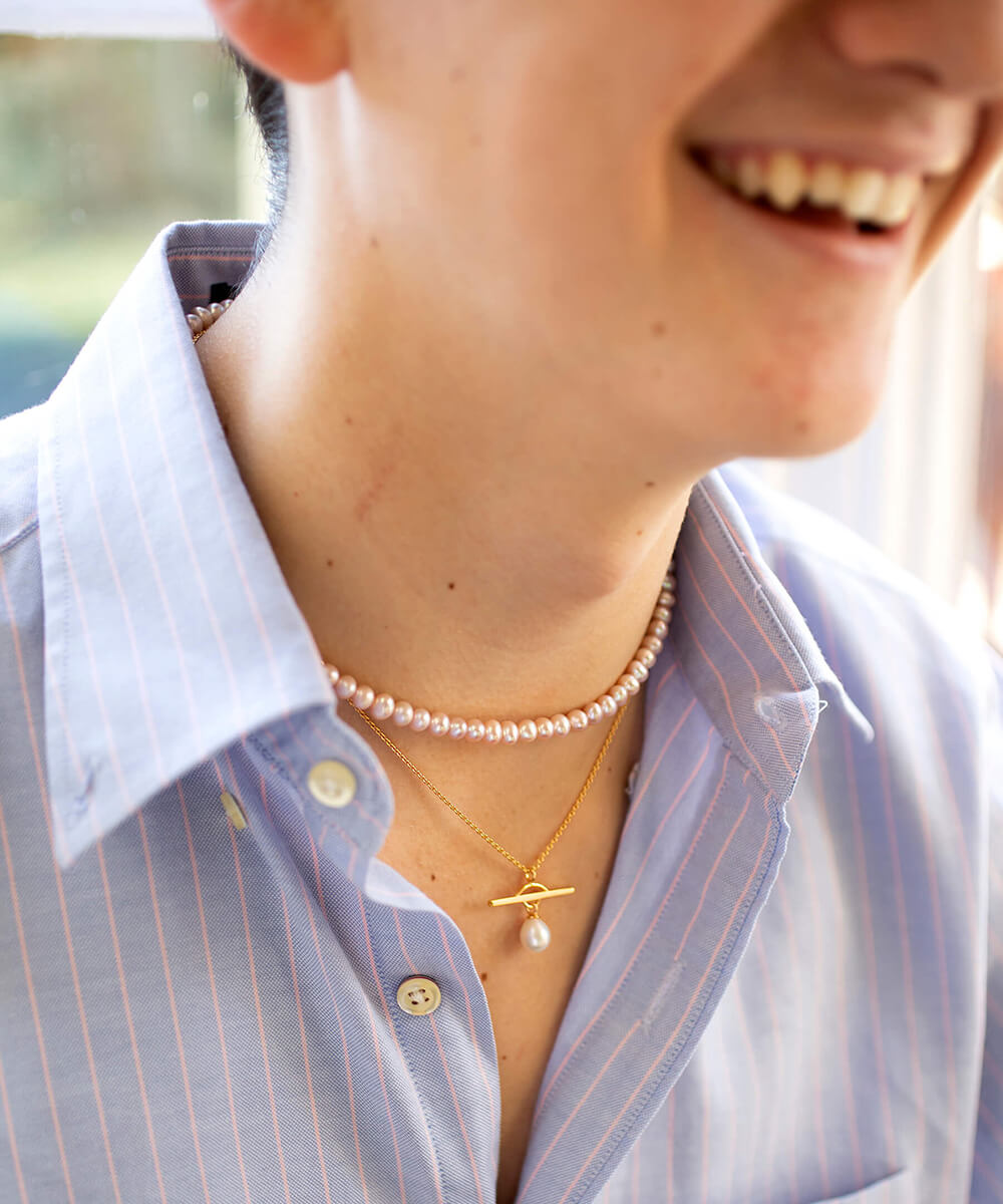 Gold Chakra Balance Pendant necklace
