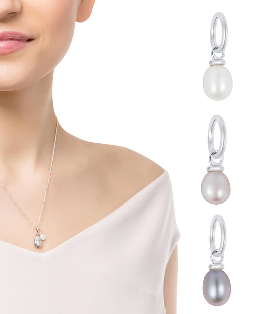 Single Pearl Charm