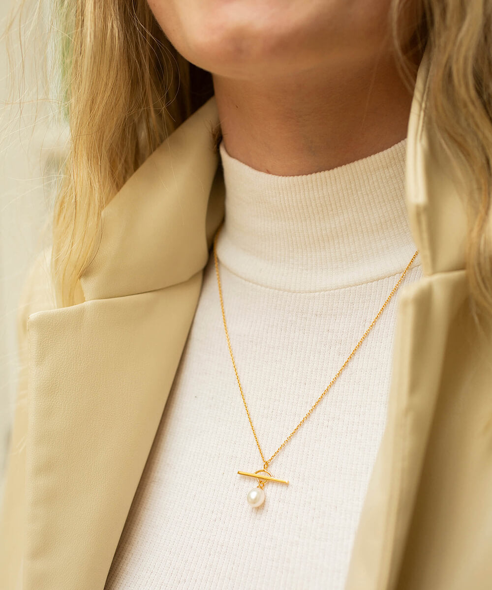 Gold Chakra Balance Pendant necklace