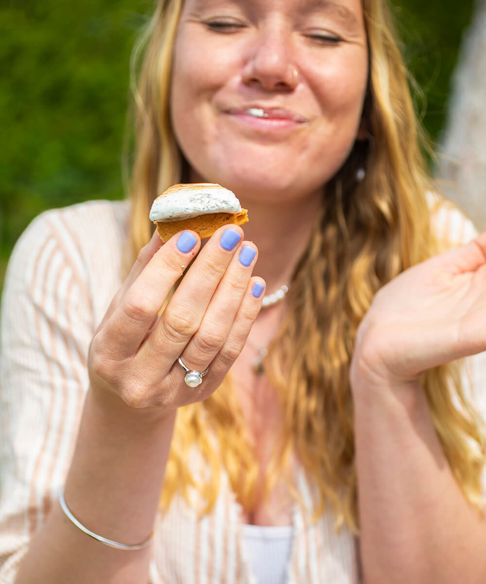 Signature Open Pearl silver Ring