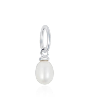 Single Pearl White Charm
