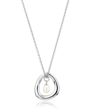 This too shall pass silver pendant necklace