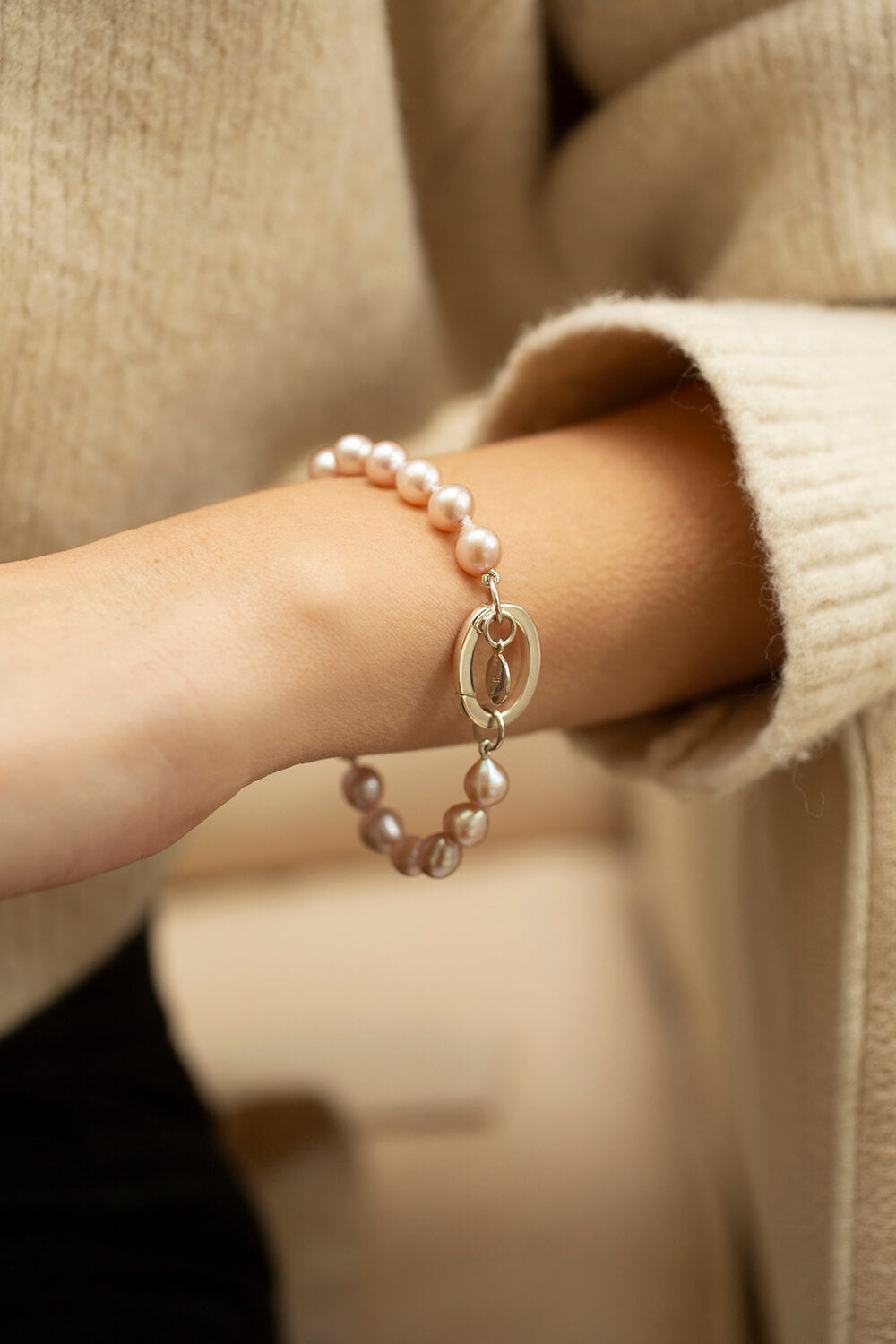 Hand-Strung Pearl Bracelets