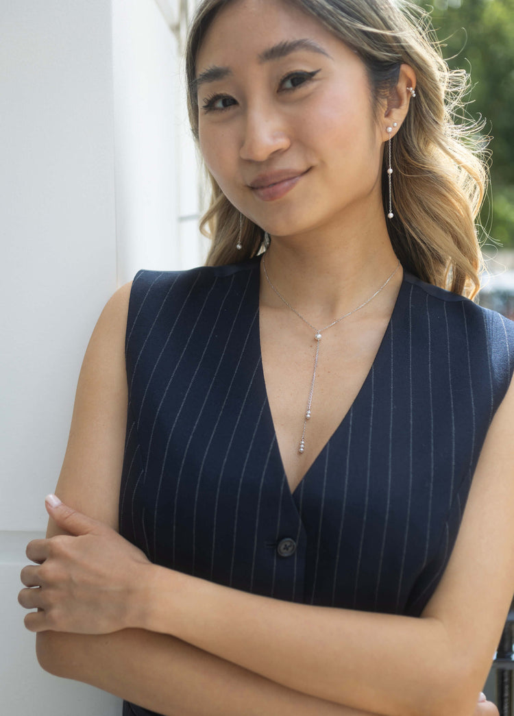 Long Pearl Necklaces