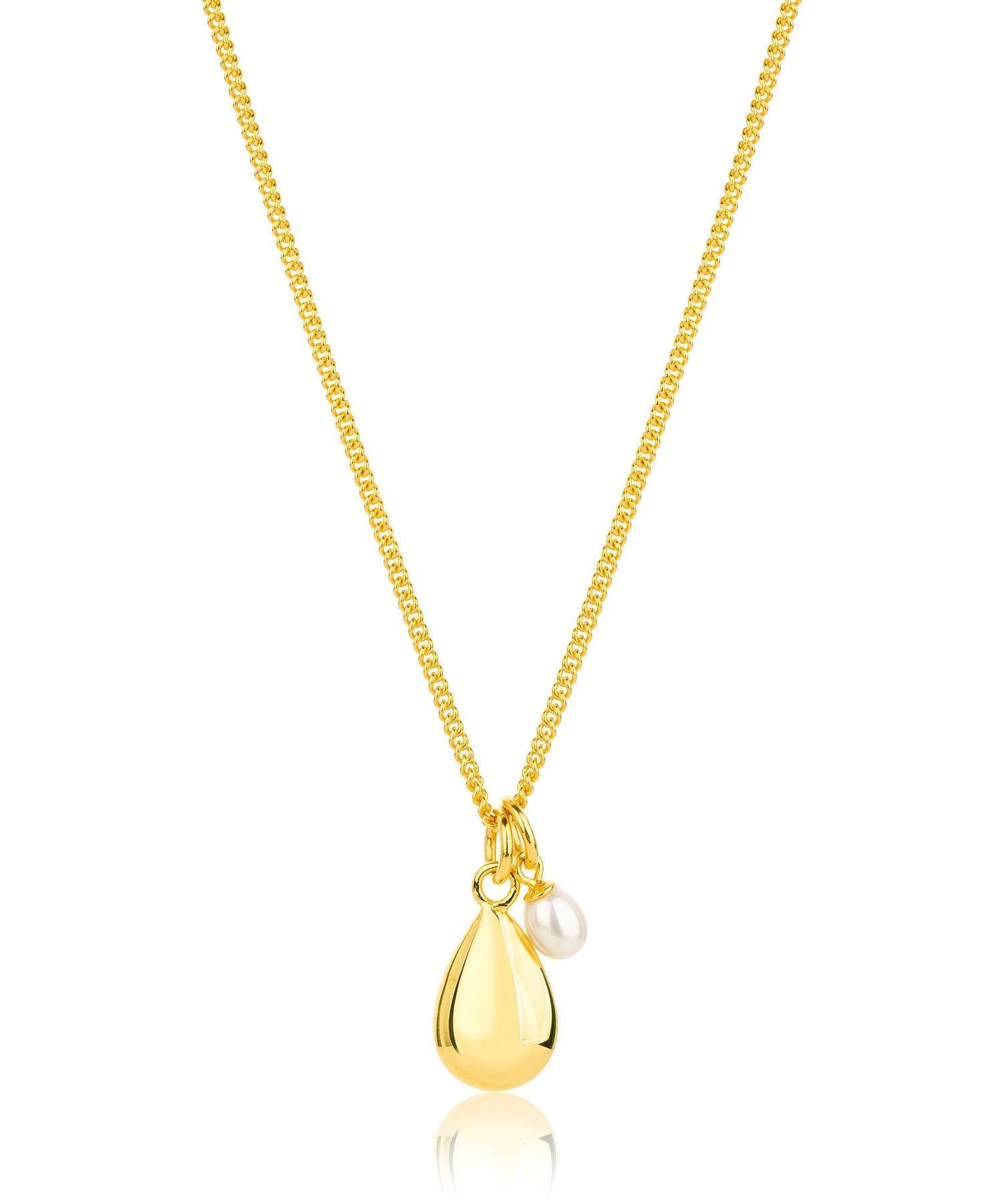 Select your additional Single 18k gold plated Pearl Charm
