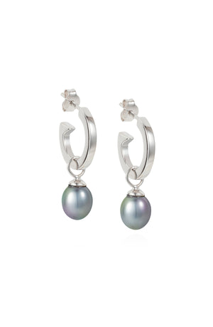 Biograhy Silver Pearl, Silver Hoop,