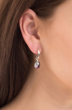 Biograhy Silver Pearl, Silver Hoop,