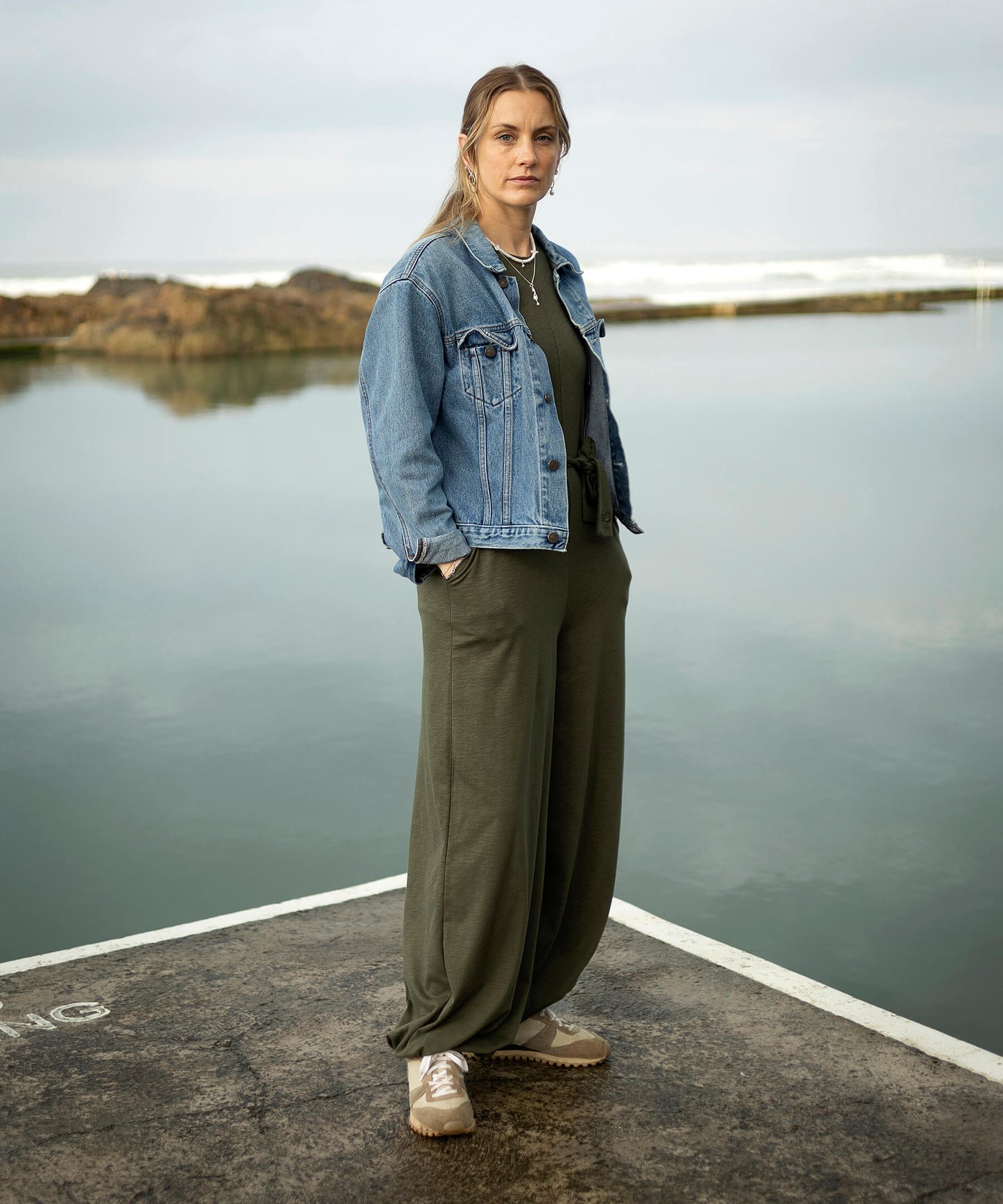 Siren mermaid silhouette earrings, with freshwater pearl drop, silver