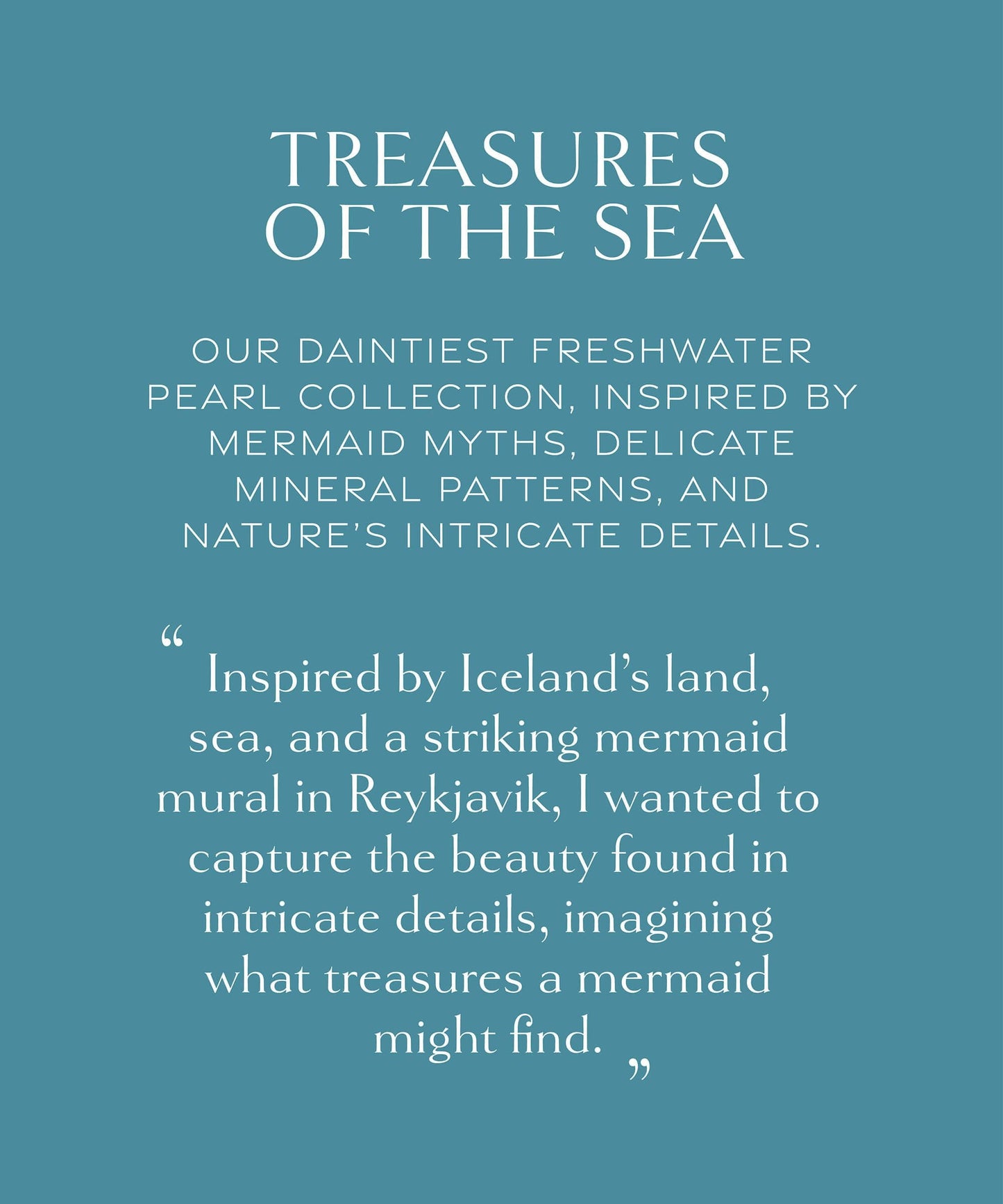 Treasures of the Sea story card