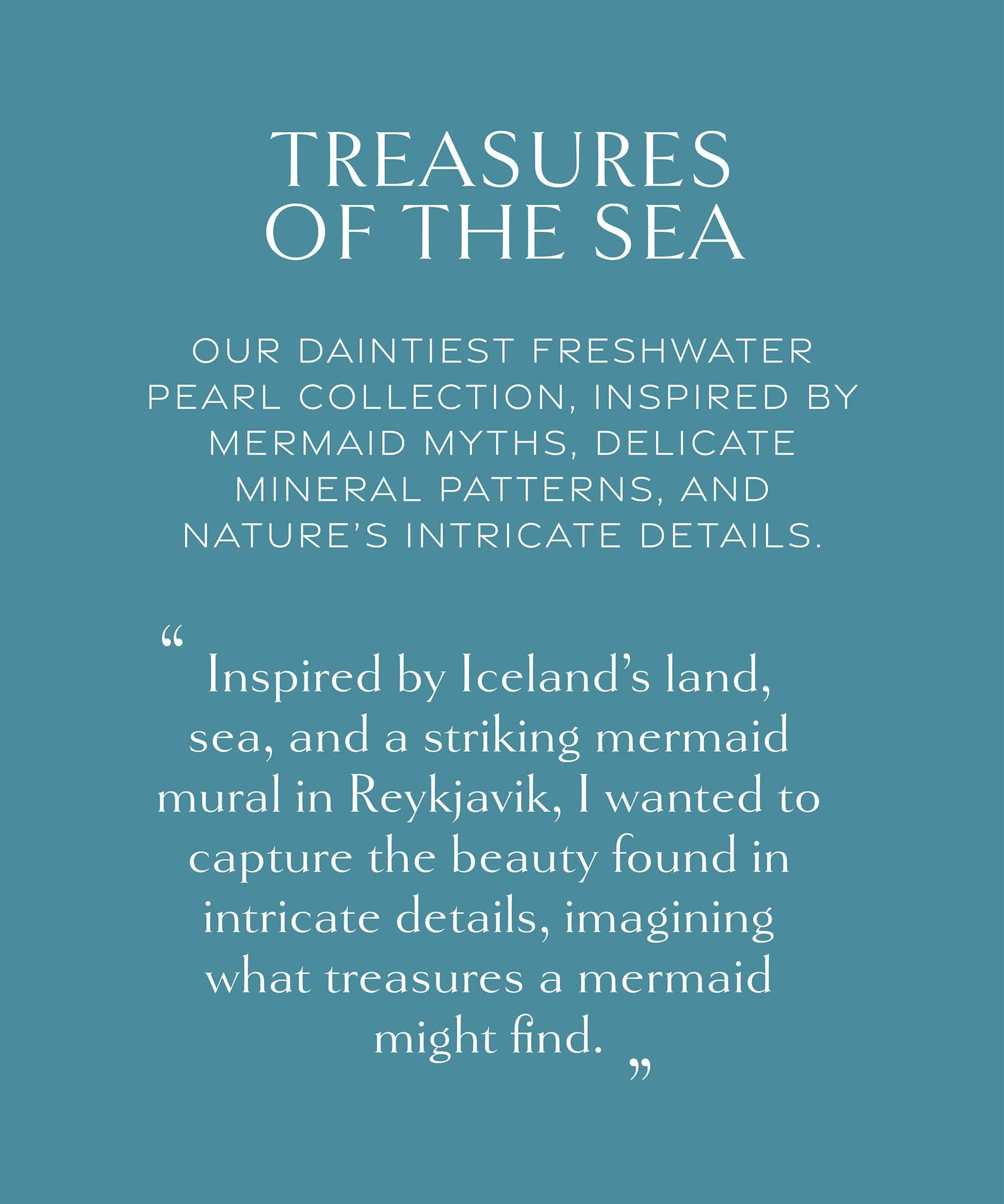 Treasures of the Sea story card