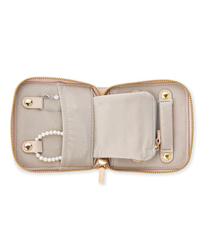 Pearl Jewellery Compact Travel Jewellery Wallet