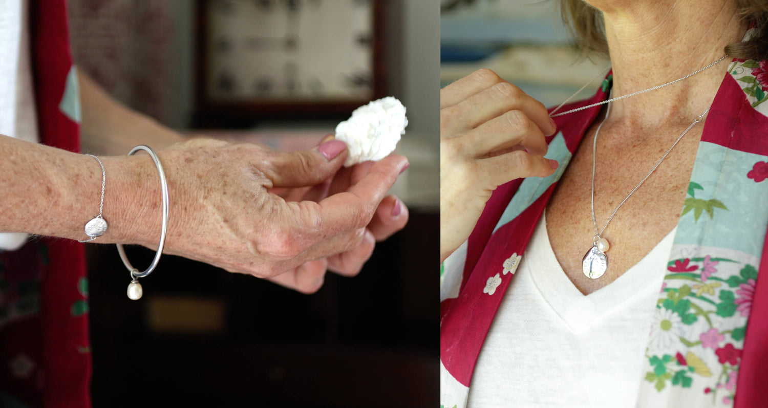 the iconic pearl world is your oyster necklace