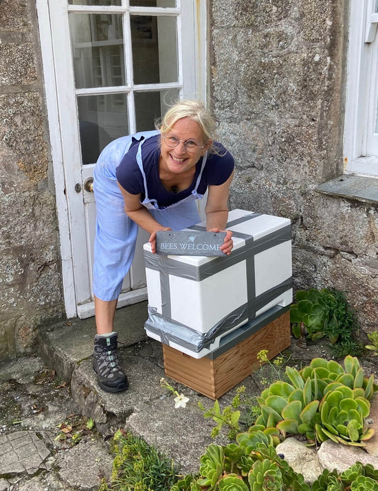 read our q&a with beekeeper Jilly Halliday