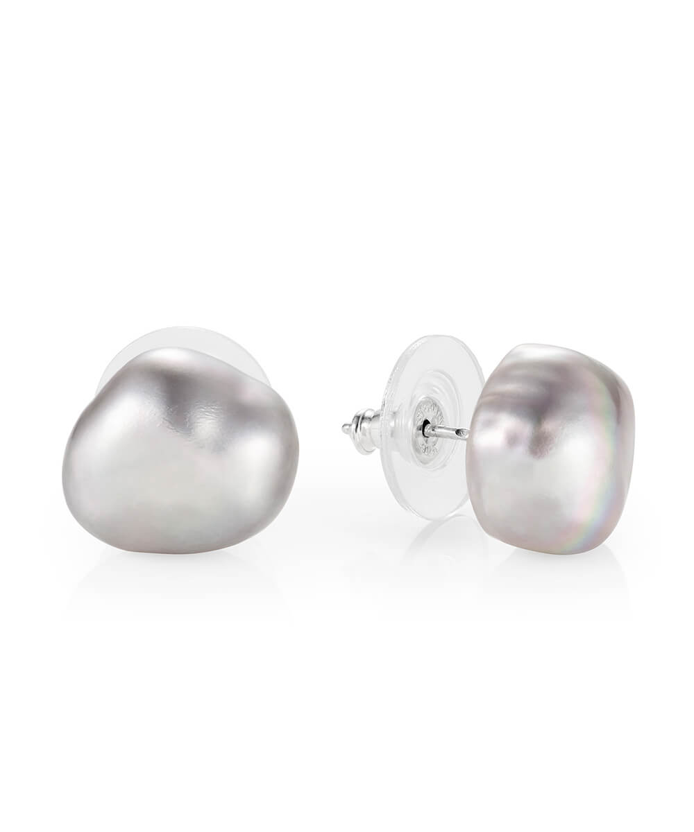 Couture Pearl Stud Earrings